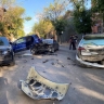 Лихач без прав с Кавказа устроил аварию с семью машинами в Астрахани