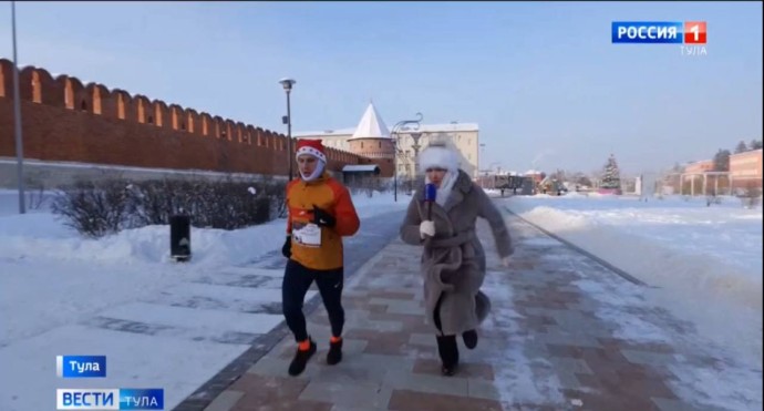 Туляки начали год с «Забега обещаний»