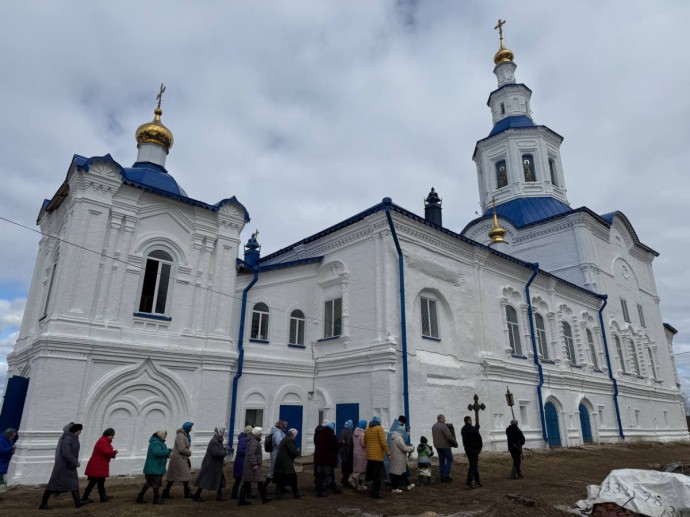 В Лальске завершен ремонт старинной Благовещенской церкви