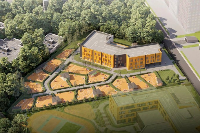 Собянин: В Марьине началось строительство детского сада Собянин: В Марьине началось строительство детского сада