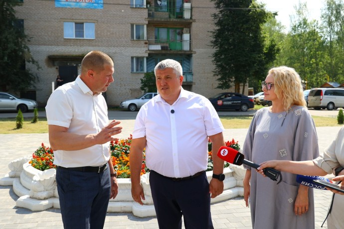 Александр Дронов предложил отремонтировать в Сольцах важные объекты