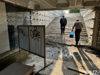 Бесконечный ремонт. Переход у «Электроприбора» в Пензе снова не сдали в обещанный срок – фоторепортаж