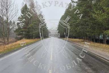 По требованию прокуратуры Брянской области отремонтировали дорогу в Дятьково