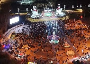 На набережной Амура в Хэйхэ 31 декабря и 1 января пройдут массовые новогодние гуляния