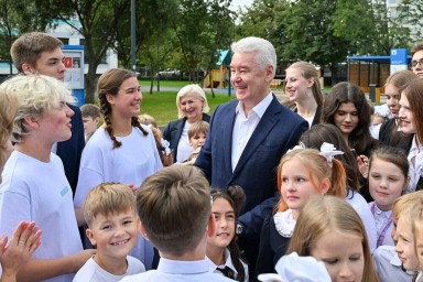 Сергей Собянин рассказал о новой школе в Коммунарке для 1150 учеников