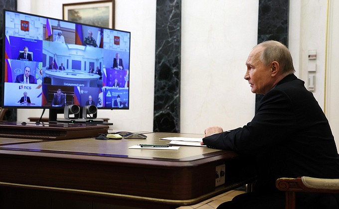 Заседание Комиссии по вопросам военно-технического сотрудничества с иностранными государствами
