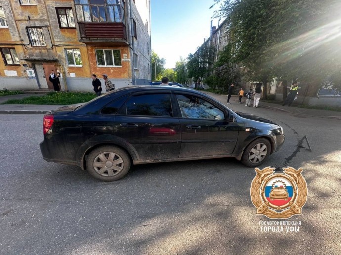 В Уфе под колесами иномарки оказался девятилетний мальчик