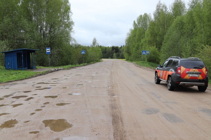 Дорогу от Борисоглебского до Зачатья в Ярославской области отремонтируют раньше срока