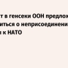 Кандидат в генсеки ООН предложила договориться о неприсоединении Украины к НАТО