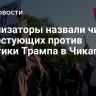 Организаторы назвали число протестующих против политики Трампа в Чикаго