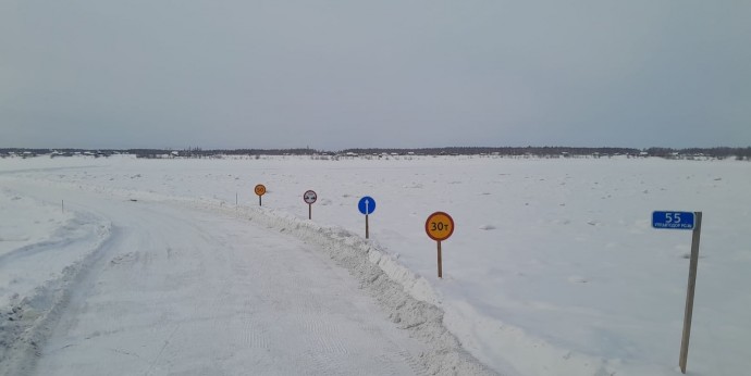 В Якутии на зимнике автодороги «Алдан» увеличена грузоподъемность