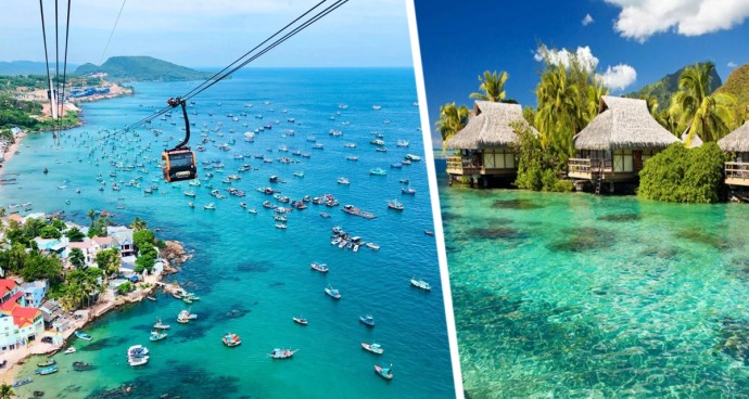 Вьетнамский рай: этот остров признан лучшим в мире по природной красоте - Бирюзовые волны и белый песок Вьетнамский рай: этот остров признан лучшим в мире по природной красоте - Бирюзовые волны и белый песок