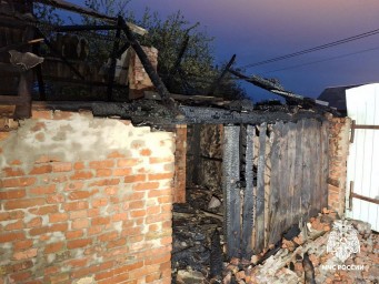 В Белгородском районе при пожаре погиб мужчина