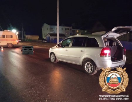 В Башкирии пешеход погиб под колесами иномарки