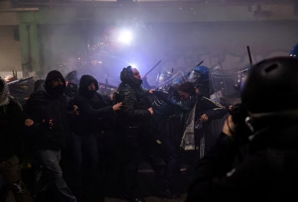 В Италии проходят массовые протесты из-за зимней Олимпиады