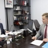 Дмитрий Миляев встретился с директором ГУ ТО «Тульские парки»