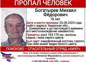 В Приамурье пропал 78-летний грибник