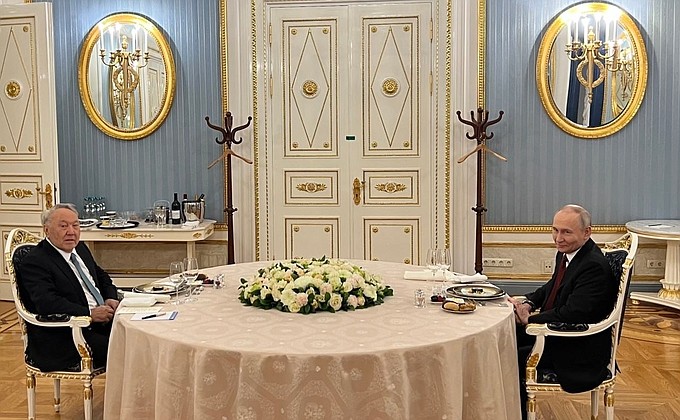 Встреча с Нурсултаном Назарбаевым