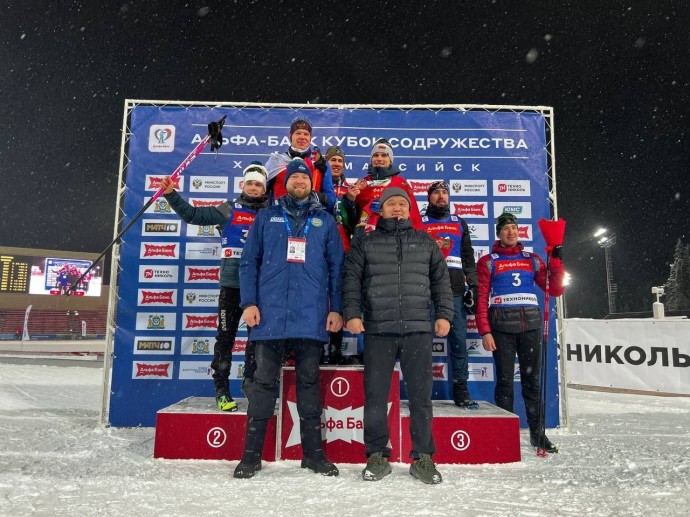 Эдуард Латыпов из Уфы выиграл второй этап Кубка Содружества по биатлону