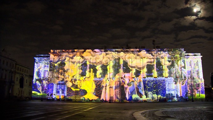 На Дворцовой площади пройдет показ грандиозного мультимедийного спектакля На Дворцовой площади пройдет показ грандиозного мультимедийного спектакля