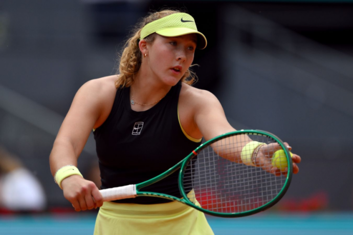 Андреева побеждает Фернандес и выходит в полуфинал Madrid Open