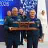 Александр Куренков и Рустам Минниханов дали старт пожарной эстафете в честь празднования 380 годовщины пожарной охраны России