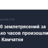 Около 30 землетрясений за несколько часов произошли у берегов Камчатки