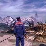 На Сырском Руднике в Липецке потушили крупный пожар