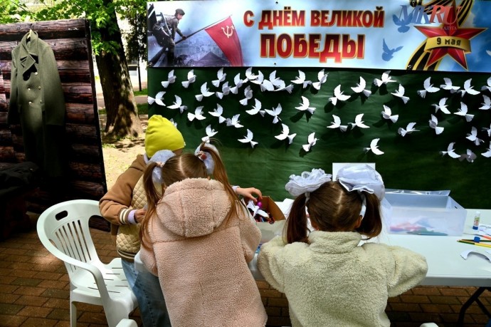 Калужане вместе со всей Россией отмечают юбилей Победы