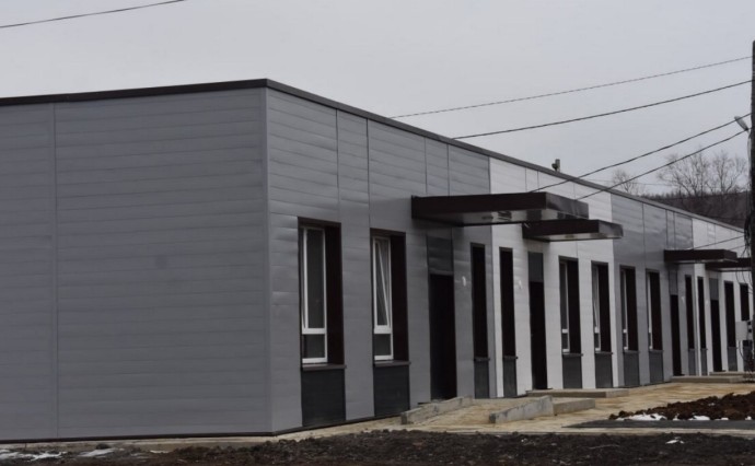 В Долинском районе построили 10 новых домов В Долинском районе построили 10 новых домов