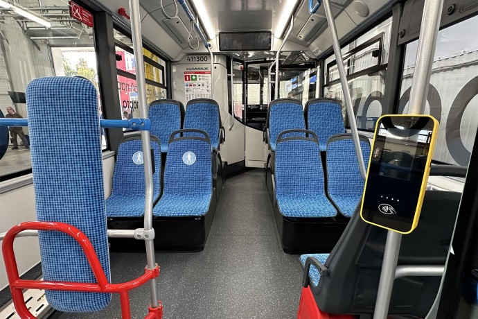 Два электробуса вышли на маршрут № 990 на юге столицы Два электробуса вышли на маршрут № 990 на юге столицы