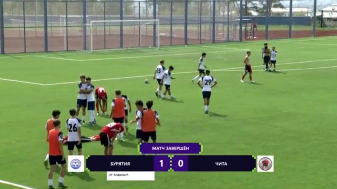 Футболисты «Бурятии» U15 обыграли на своём поле «Читу»