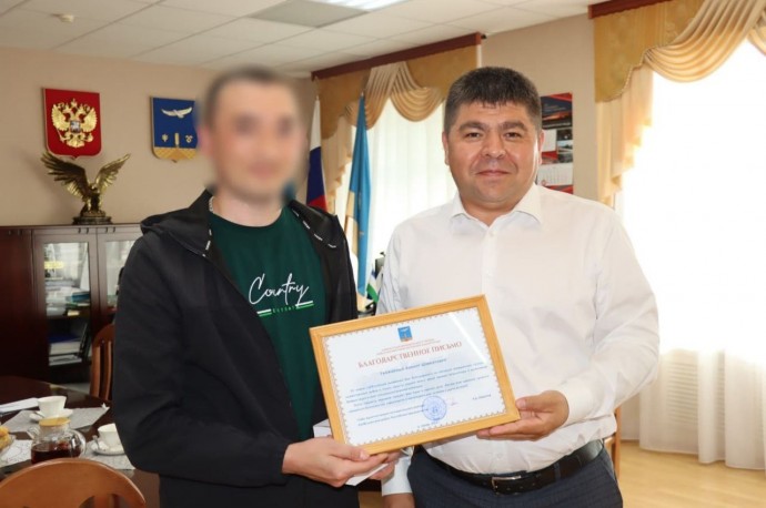 Глава района Башкирии встретился с участником СВО
