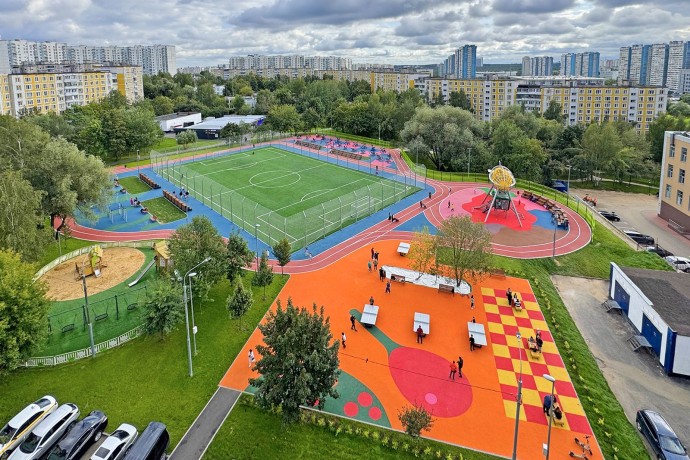 Собянин подвел итоги благоустройства на юго-западе Москвы