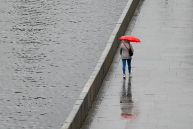31 октября в столице местами пройдет сильный дождь