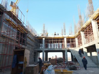 В Улан-Удэ бетон на театре «Байкал» прошёл проверку на качество