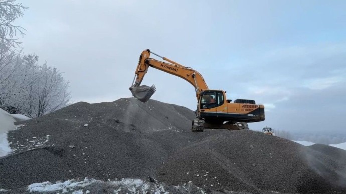 В Киров привезут 17 тонн щебня