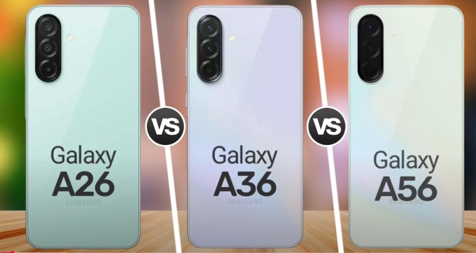 Samsung Galaxy A56 против Galaxy A36 и против Galaxy A26: сравним самсунговские серии A, чтобы понять какой из них лучше выбрать?