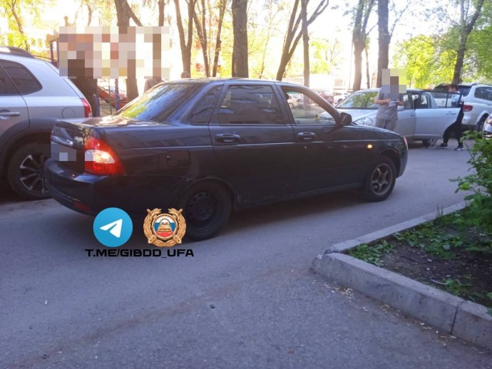 В Уфе за сутки два ребенка попали под машины