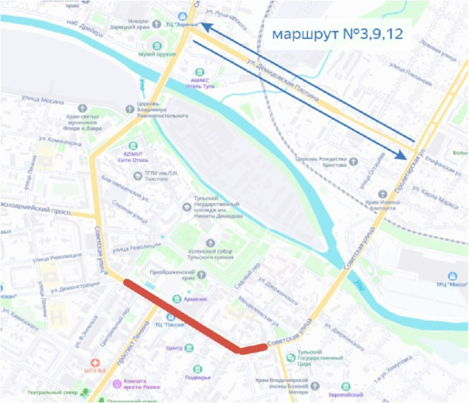 В Туле изменят движение трамваев из-за продления ремонта