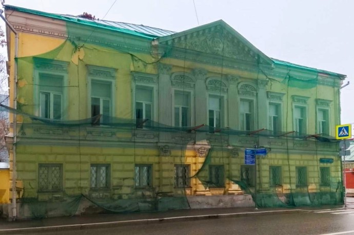 Фасады главного дома городской усадьбы П.И. Антипина — Д.А. Прохоровой отреставрируют