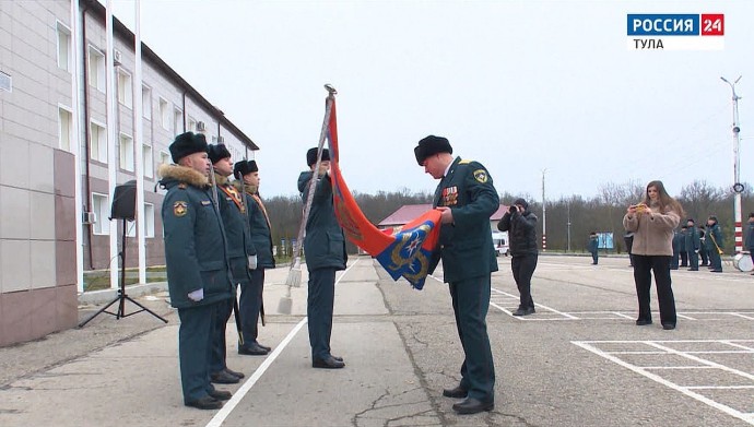 Призвание – спасать! Сотрудникам Тульского спасательного центра представлен новый начальник
