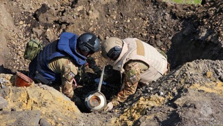 В Курской области продолжается масштабное разминирование территорий