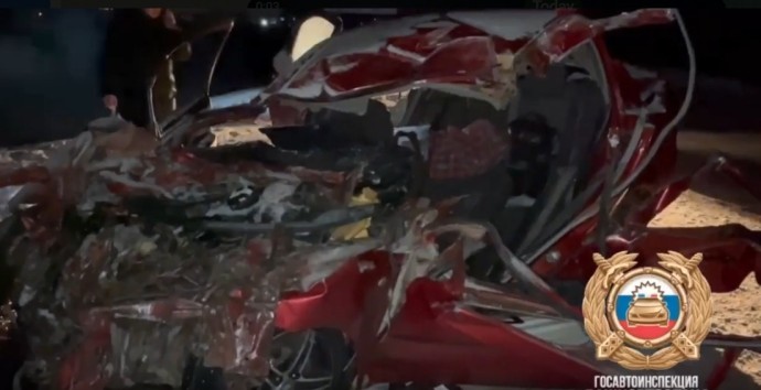 В Башкирии в жуткой аварии погибла женщина