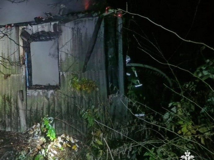 Мужчина погиб при пожаре в Прохоровском округе