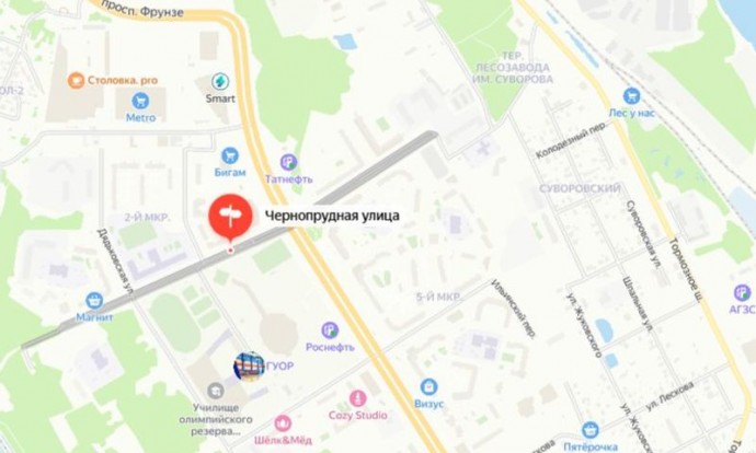 В Ярославле утвердили проект продления улицы Чернопрудной до Тормозного шоссе