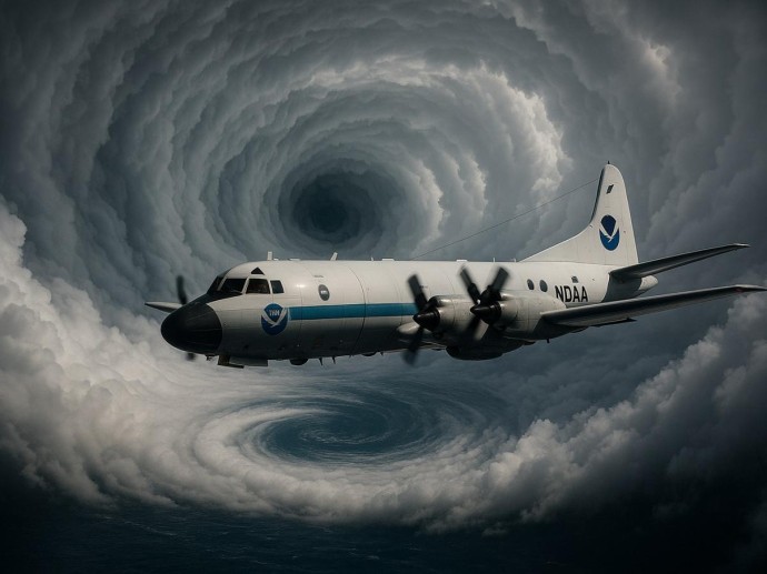 На грани выживания: внутри урагана, где каждый метр полёта может стать последним На грани выживания: внутри урагана, где каждый метр полёта может стать последним