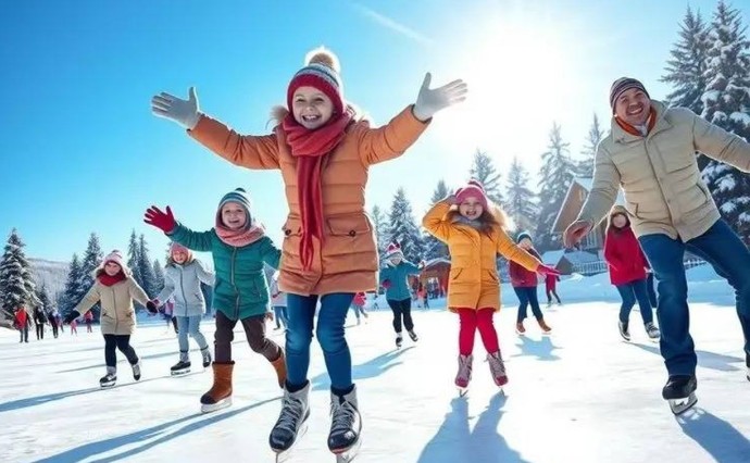 Гостей и жителей Южно-Сахалинска приглашают сегодня на каток у легкоатлетического манежа