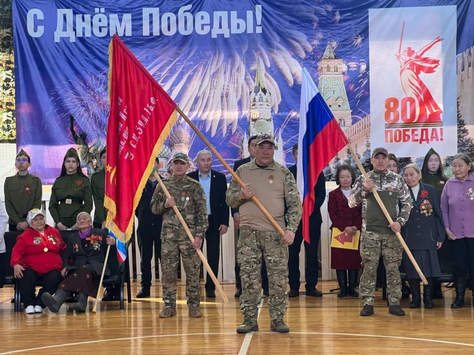 Знамя Победы примет Нижнеколымский район