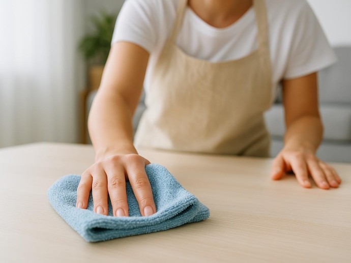 Микрофибра оставляет царапины на хрупких поверхностях, предупреждают эксперты